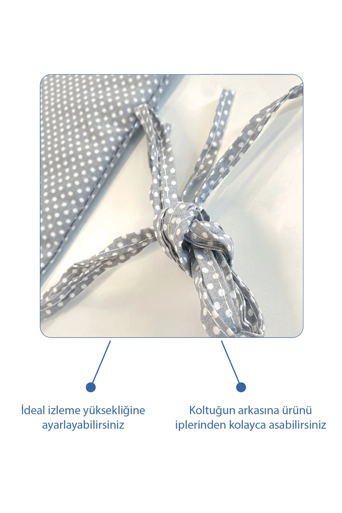 Babyjem 499 Araç Içi Telefon Askılığı Gri Puanlı fotoğrafı 4 (önizleme)