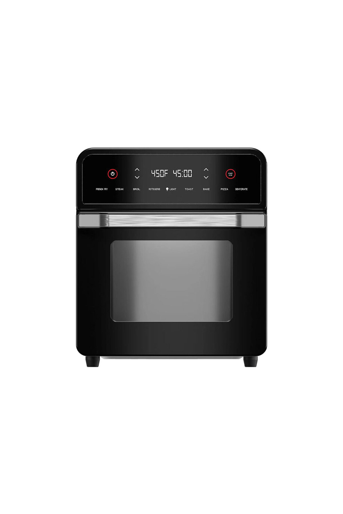 Leggno Gourmet Pro Çok Fonksiyonlu Pizza Fırını 15 L Siyah