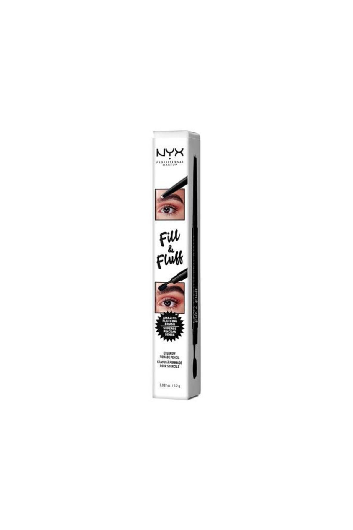 Fill & Fluff Eyebrow Pomade Pencil Kaş Kalemi- Clear — سفید 800897203788 — تصویر 4 از 4