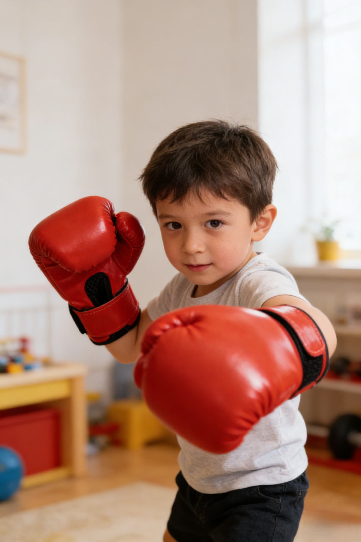 قفازات ملاكمة للأطفال من 3-9 سنوات. قفازات ملاكمة...