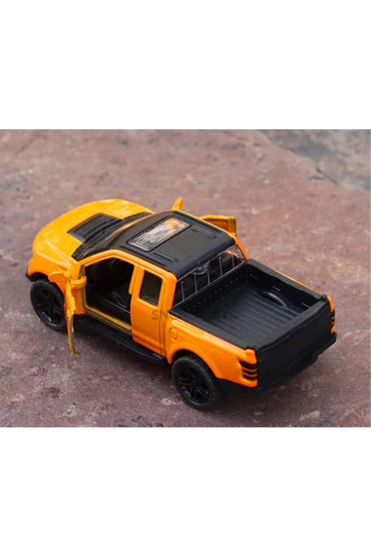Genel Markalar Diecast,metal Oyuncak Araba Ford Raptor Çek Bırak Model Araba Lisanslı 1:36 Ölçek Araba fotoğrafı 4 (önizleme)