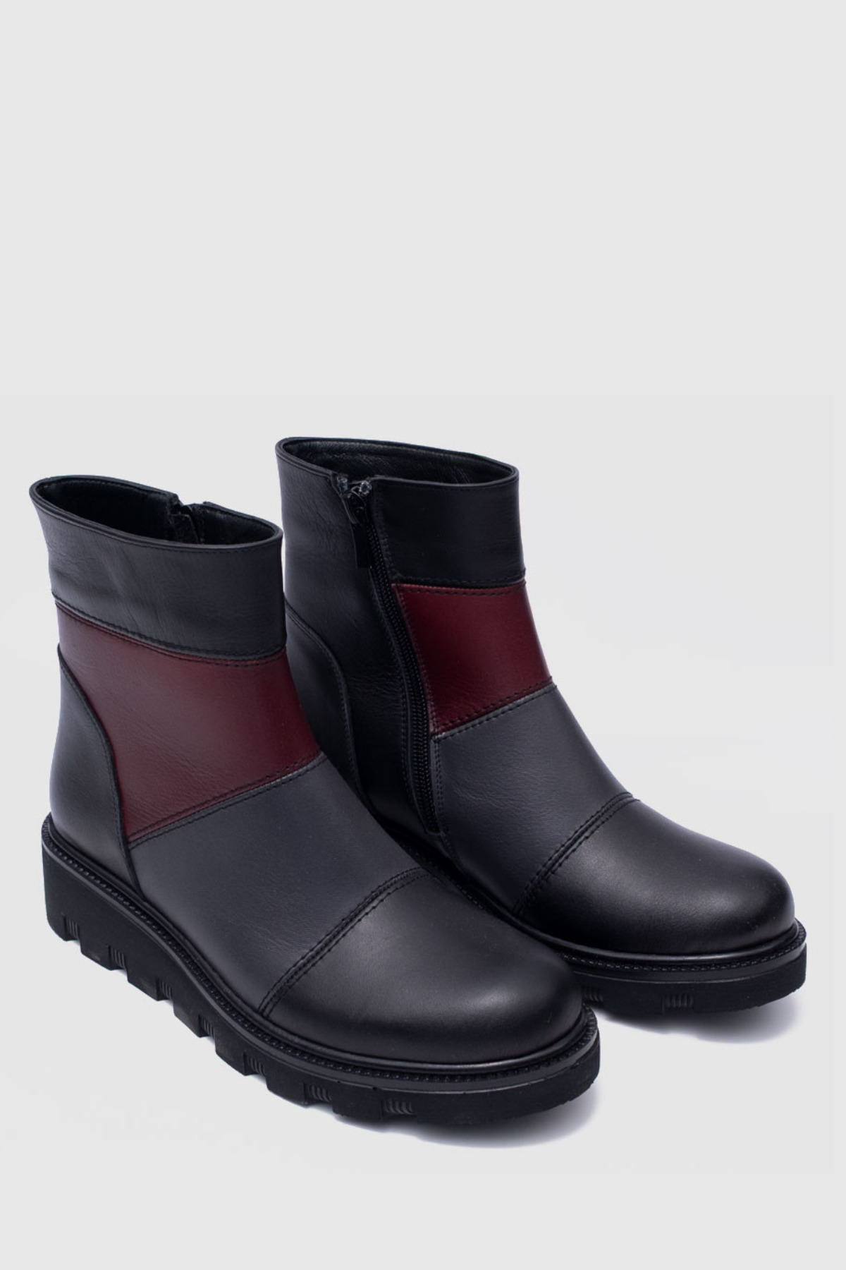 Beta Siyah Hakiki Deri Kadın Comfort Bot [BT070013] görsel 3