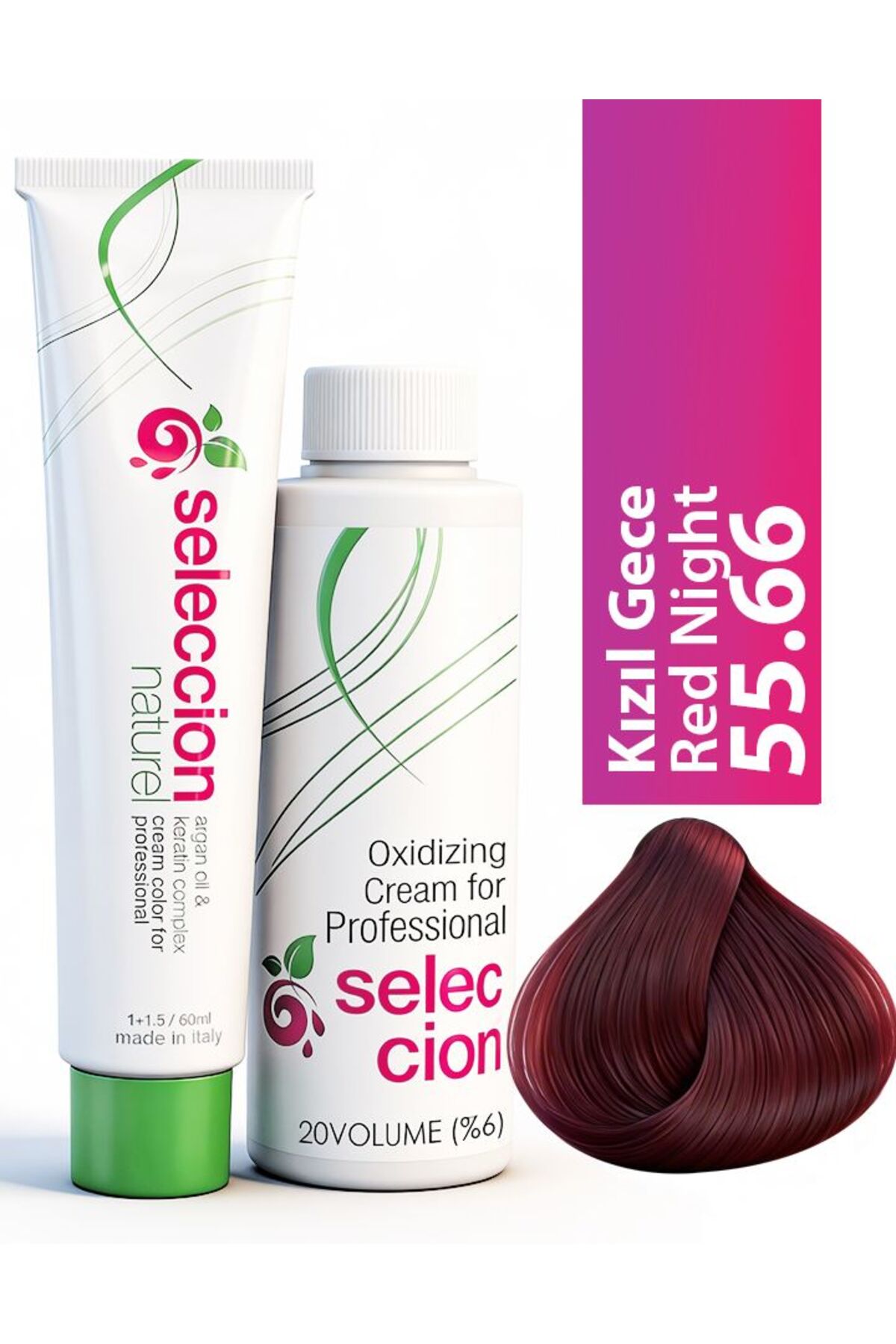 Seleccion Naturel Color 60 ml 55.66 Kızıl Gece - Fiyatı, Yorumları