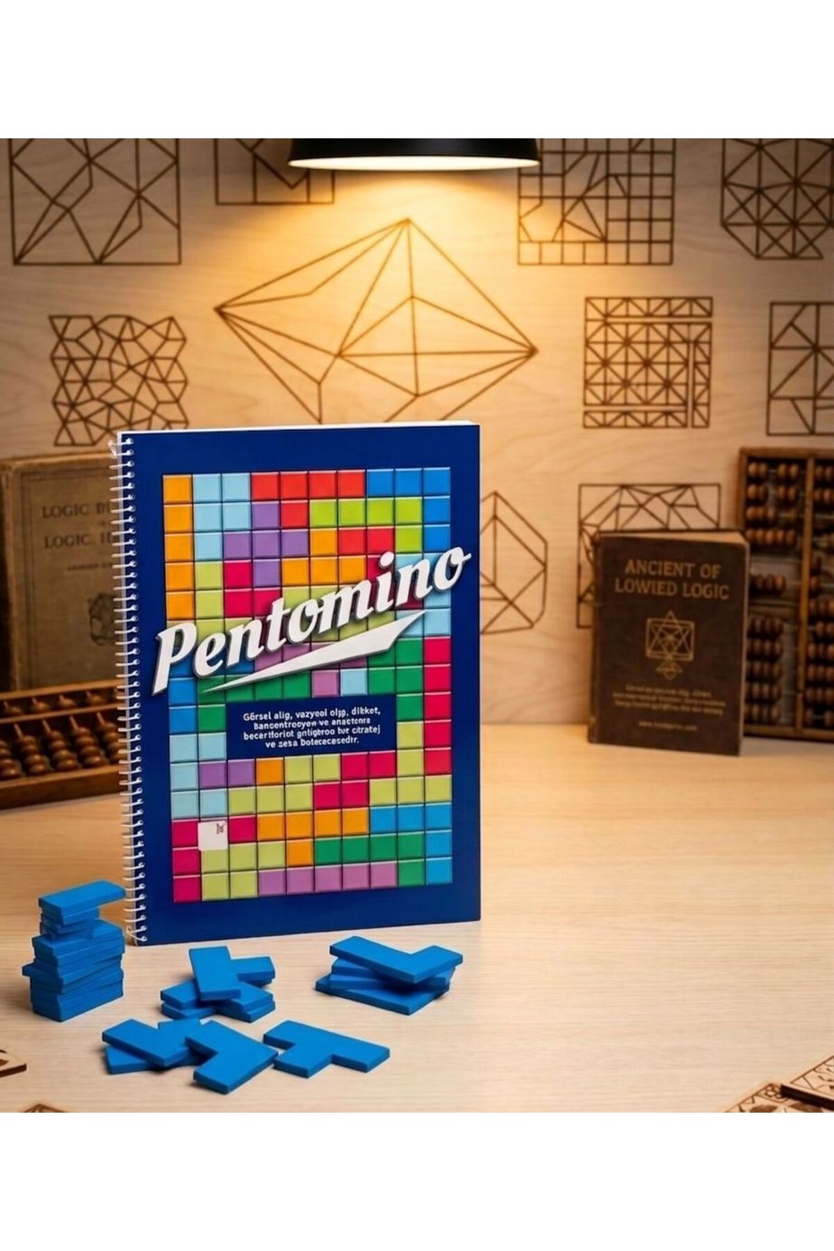 Tıfıl Toys Çocuklar İçin Pentomino Eğitici Zeka ve Strateji Oyunu – 175 Bulmaca fotoğrafı 4 (önizleme)