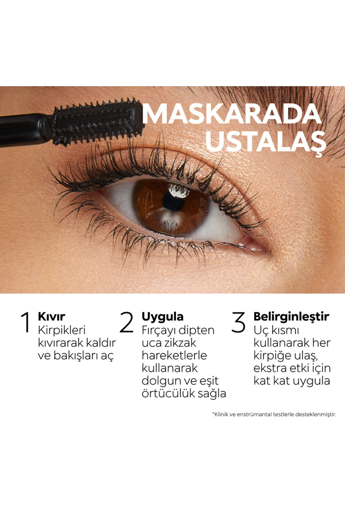 MASKARA - NEW MAXI MOD WATERPROOF MASCARA — بی‌رنگ KM000000435001B — تصویر 3 از 7