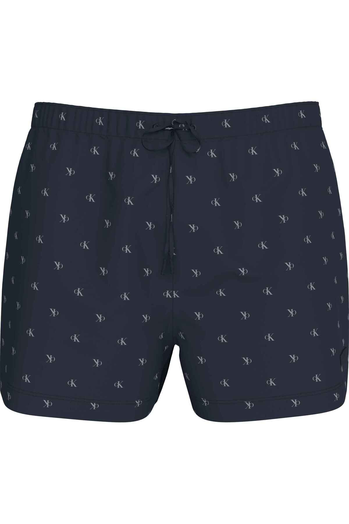 Calvin Klein Men's Dark Navy Blue Swim Shorts Lv00N61028 2Qr