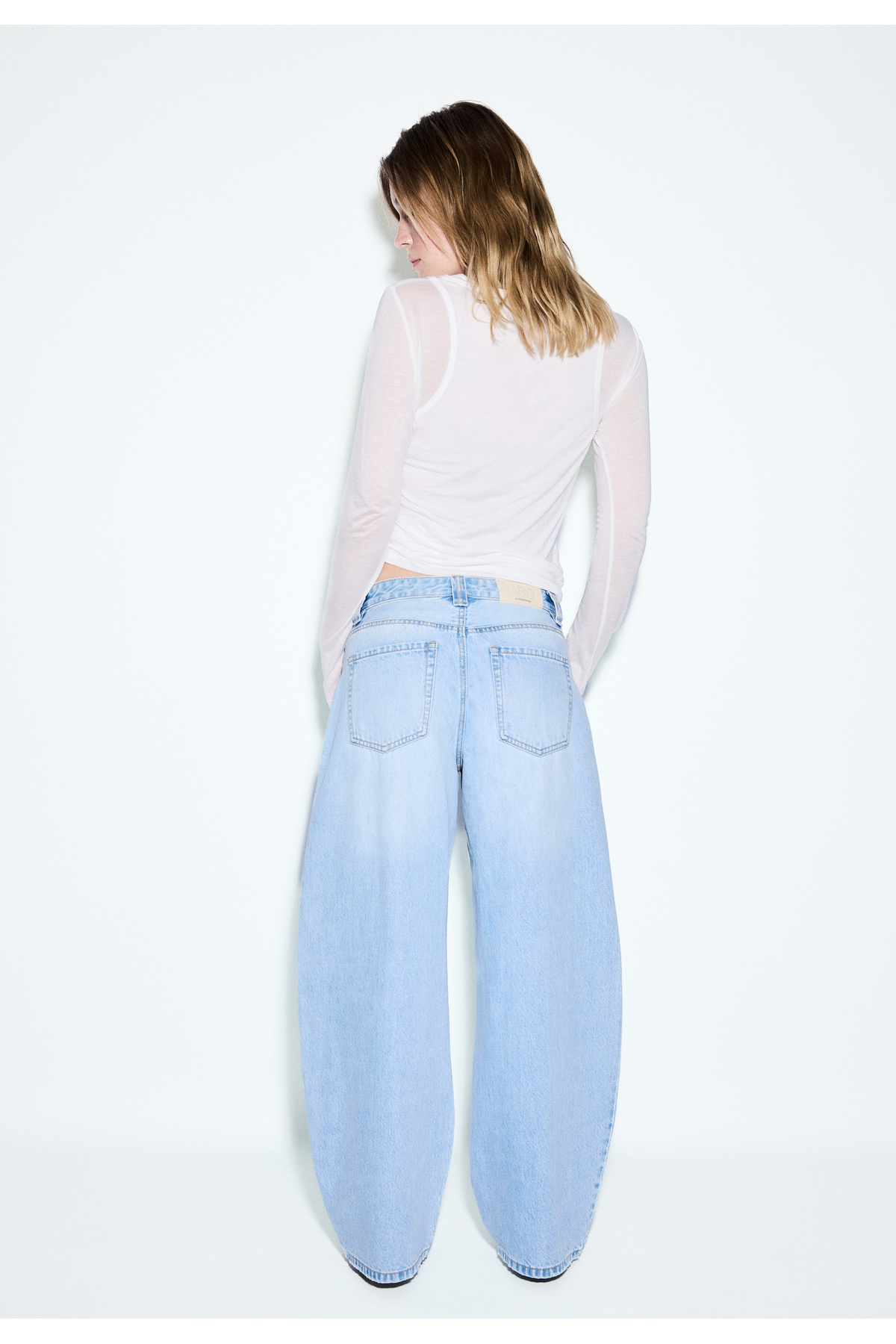 Stradivarius  D80 Barrel Fit Jean - Görsel 4