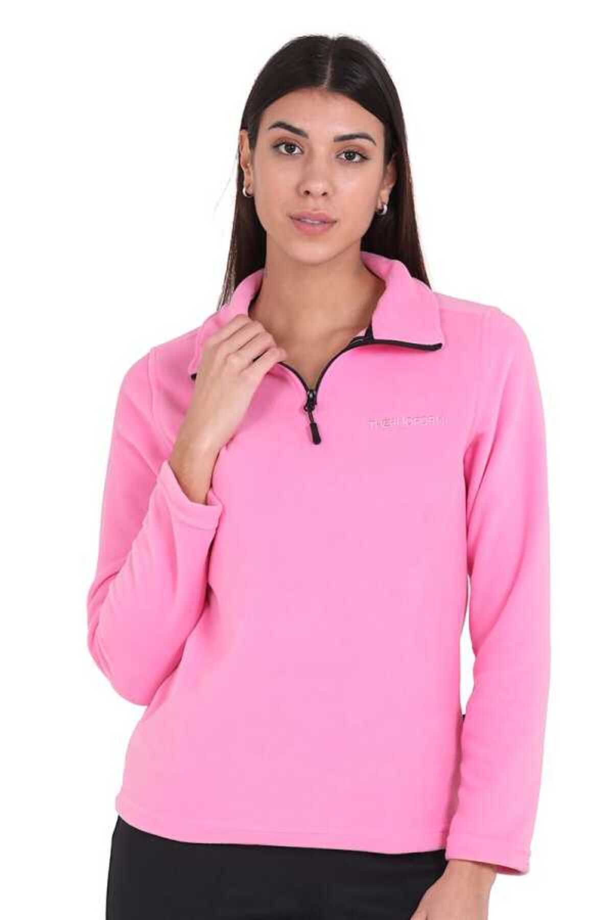 Women's Fleece Sweater - Maxim 22 PINK