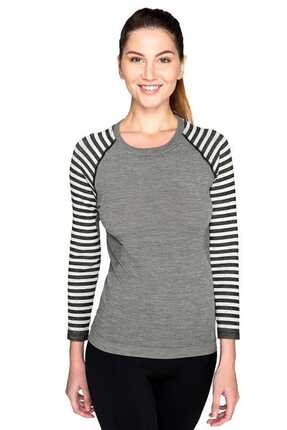 Thermoform Ultimate Merino Kadın Seamless Termal Sweatshirt ANTRASiT