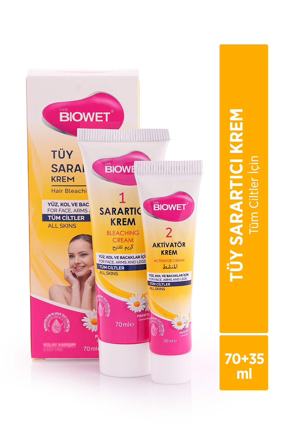 Genel Markalar TÜY SARARTICI KREM 70ML+35ML TÜM CİLTLER - Fiyatı, Yorumları
