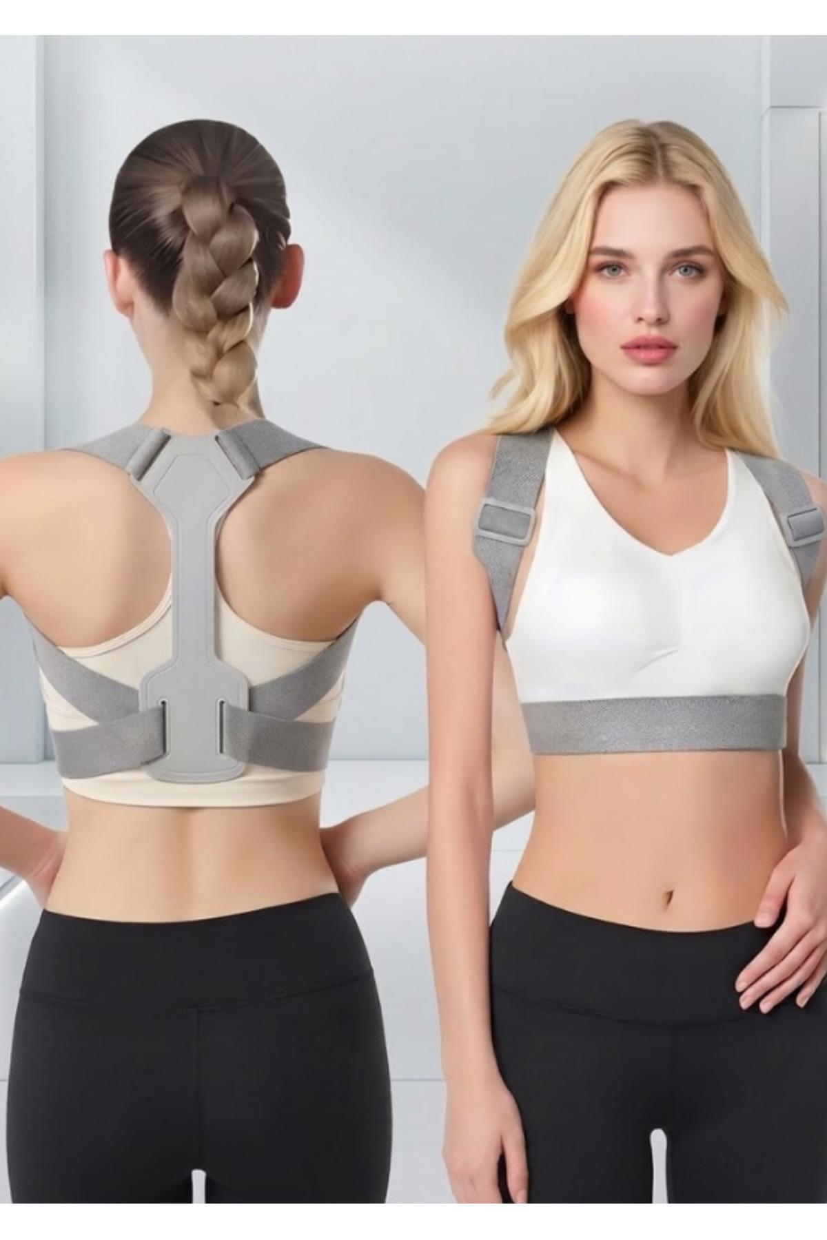 Upright Posture Corset - Daily Posture Corrective Corset with Adjustable Shoulder and Back Support
