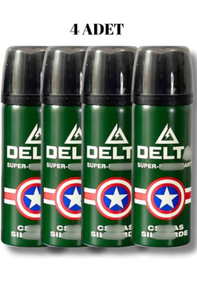 M-TECH 4 Adet Premium Bib.er Kişiselsavunma Ga.zı 50 ml (SKT 2030)