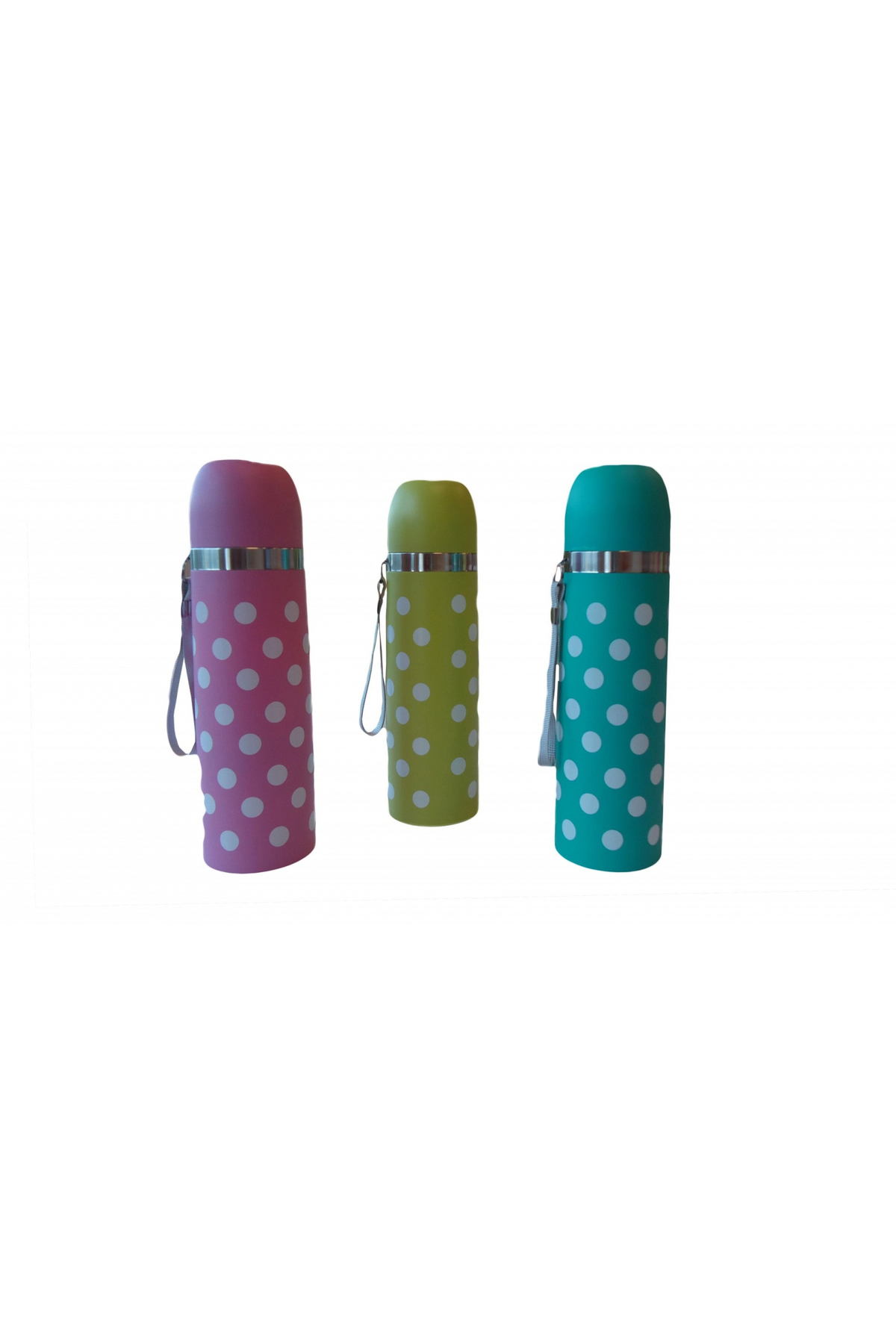 Sema Baby Puantiyeli Bebek Termosu 350 ml - Yeşil fotoğrafı 3 (önizleme)