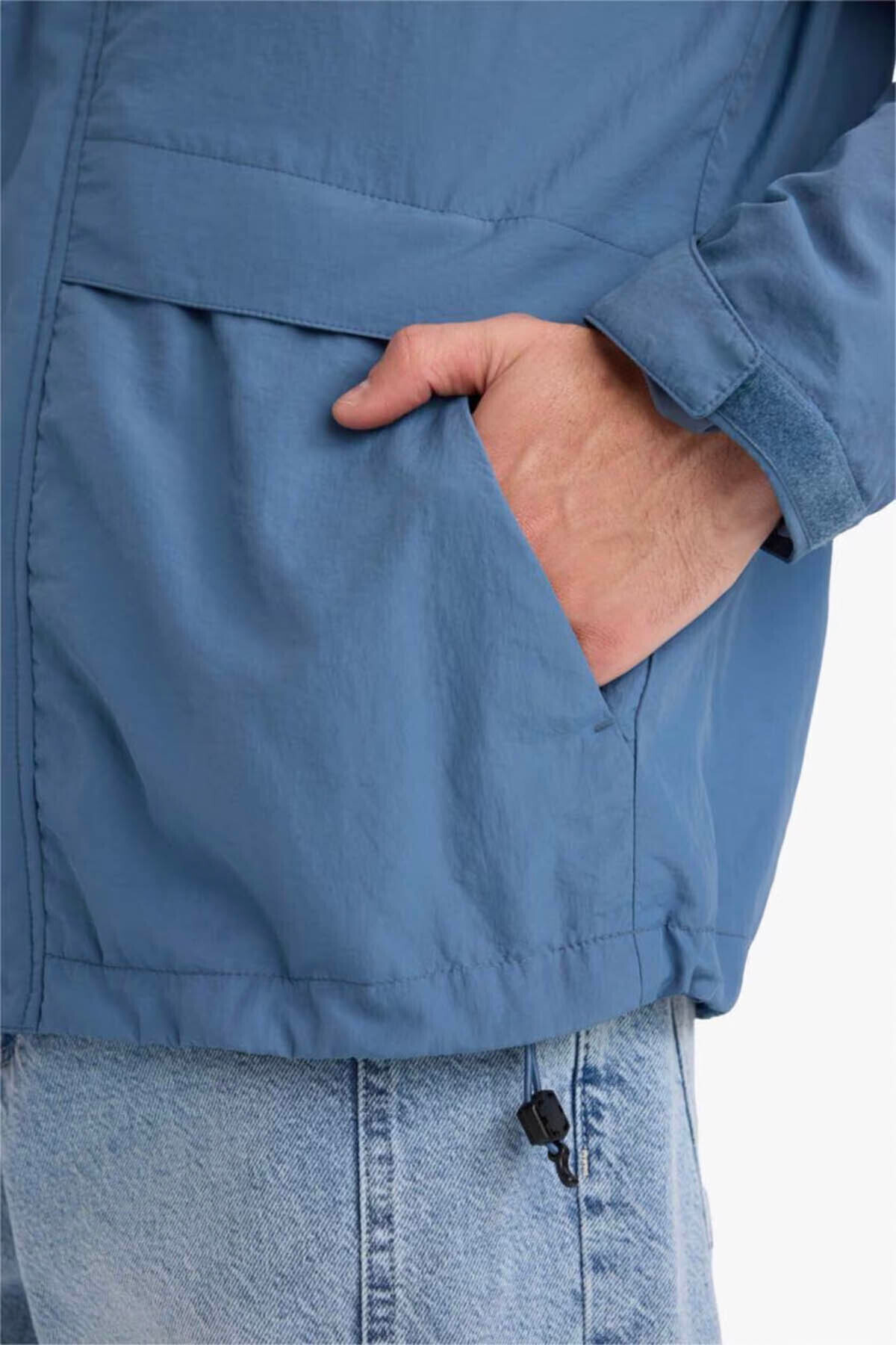 Defacto  Su İtici Kapüşonlu Yağmurluk D6305AX26SP - Görsel 4