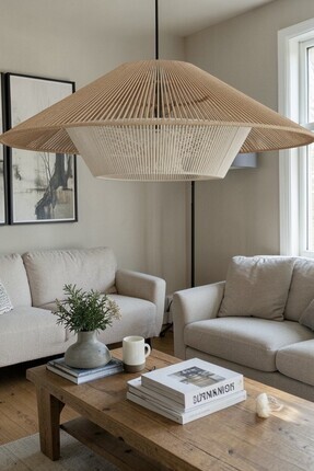 kepalight Ev Dekorasyonu Handmade Sarkıt Aydınlatma İskandinav Rustik Tarz Bo...