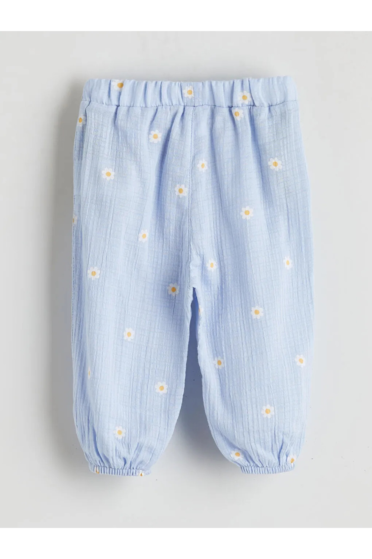 LC Waikiki Mavi Çiçekli Kız Bebek Gömlek ve Pantolon fotoğrafı 5 (önizleme)