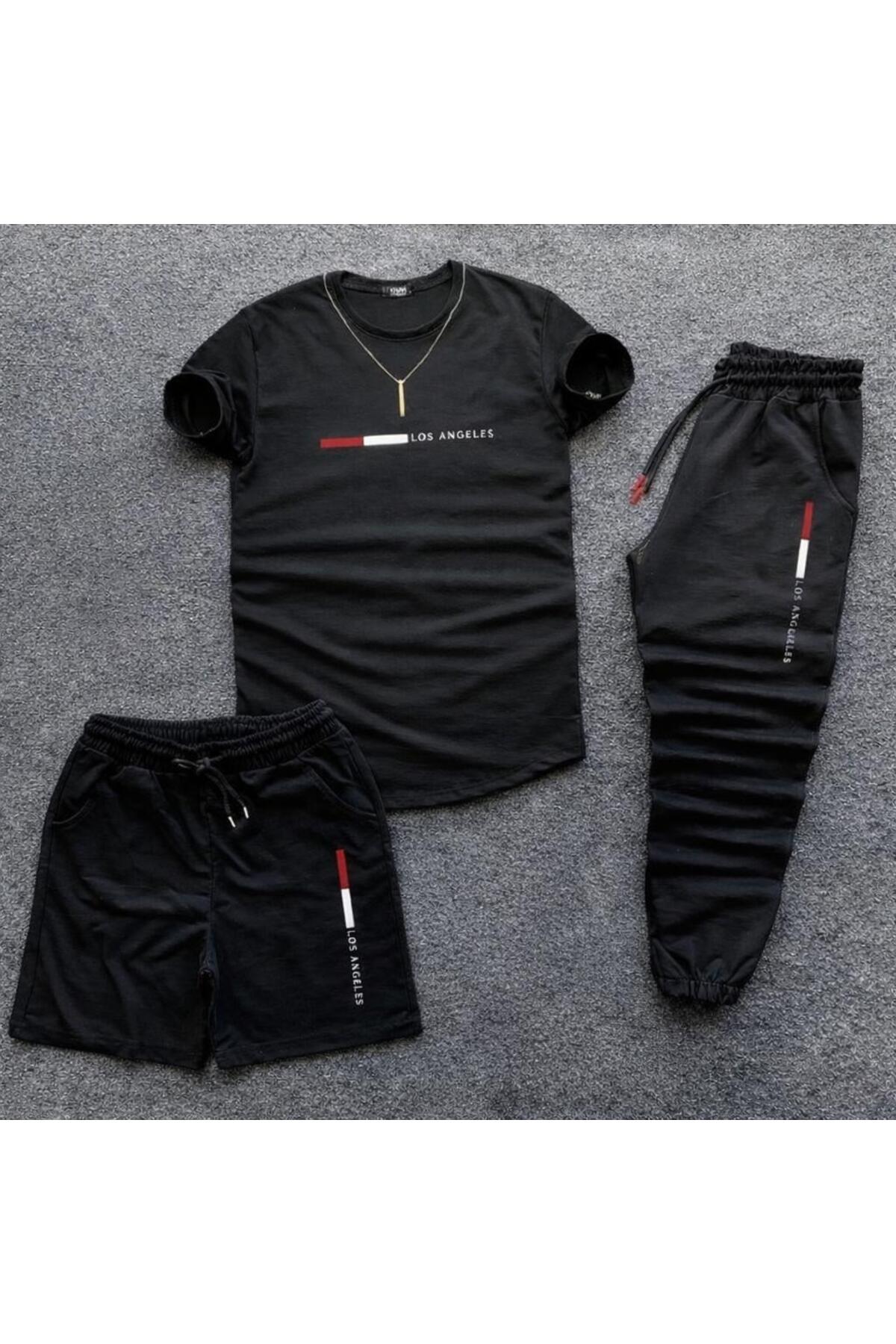 zeag SET COMBINAT UNISEX CU IMPRIMEU LOS ANGELES, 3 PIESE