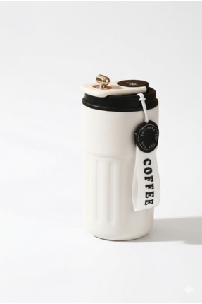 Gökyüzü ışığı Dijital Sıcaklık Göstergeli 450 ml Paslanmaz Çelik Termos-Kupa ...