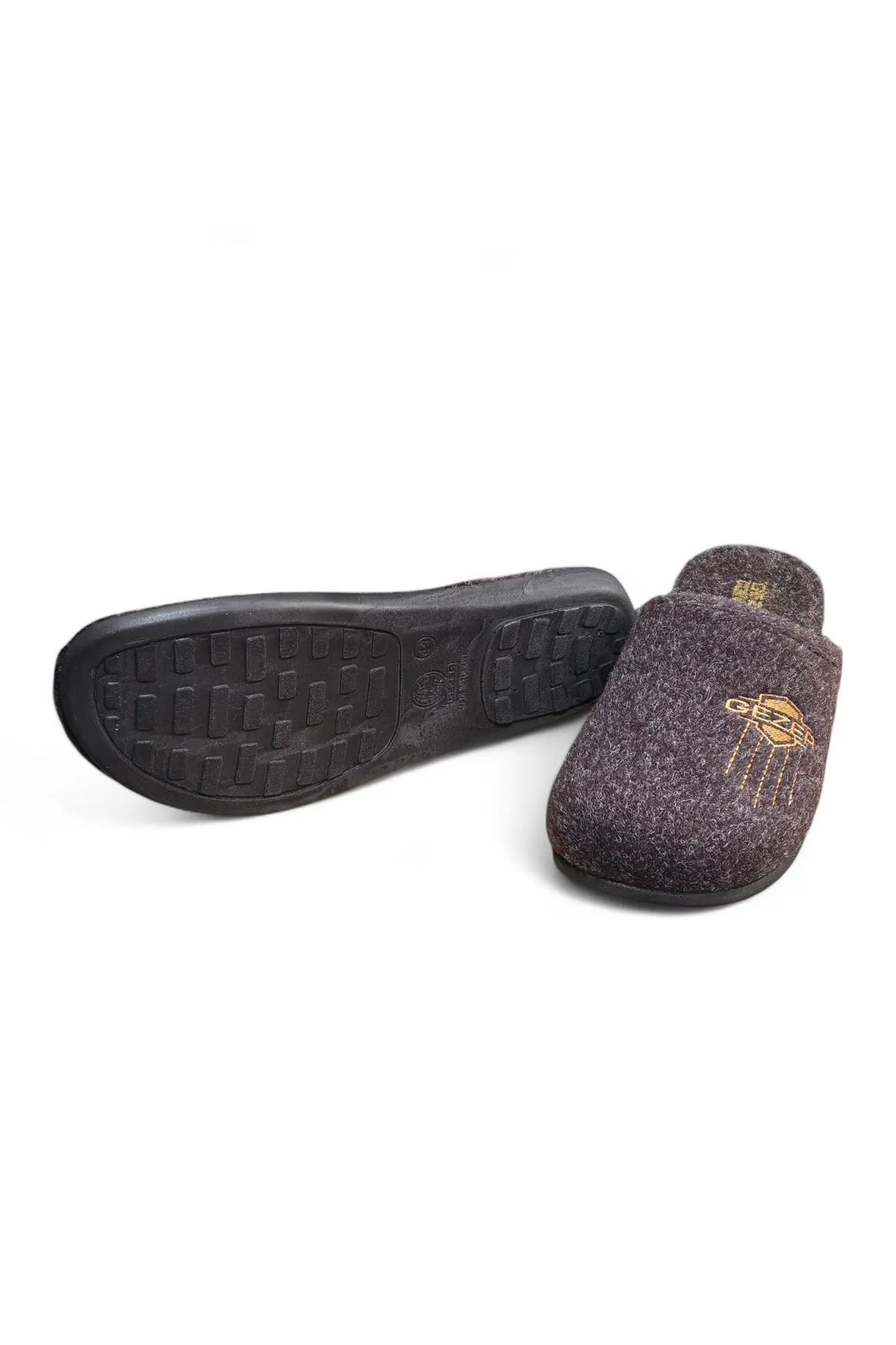 GEZER ÇIKARILABİLİR COMFORT TABAN YÜNLÜ KEÇE ÇEYİZLİK ERKEK TERLİK görsel 5