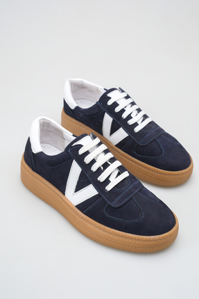 CALVERO Hakiki Deri Süet Kadın Günlük Ayakkabı