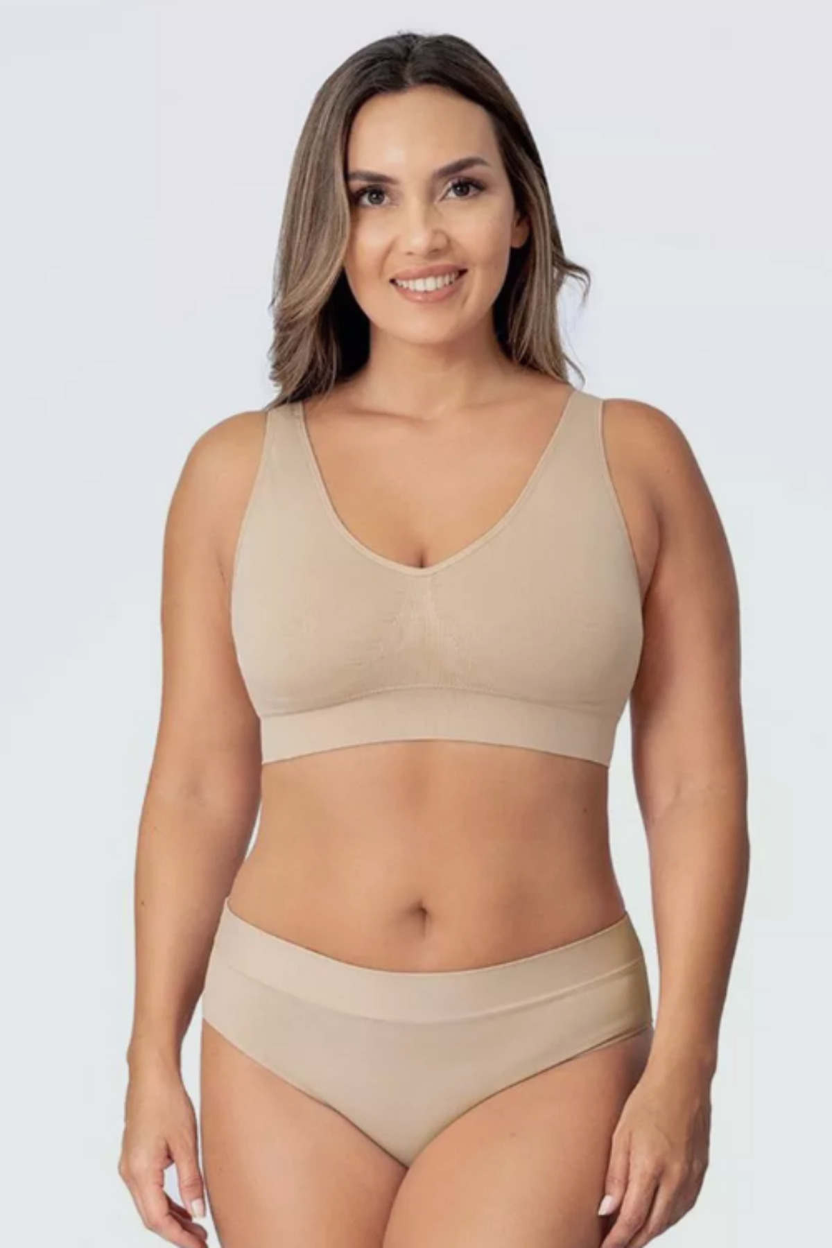 miresa Model Gögüs Toparlayıcı Dikleştirici Spor Sütyen Korse- Kalın Askılı Pedli görsel 6