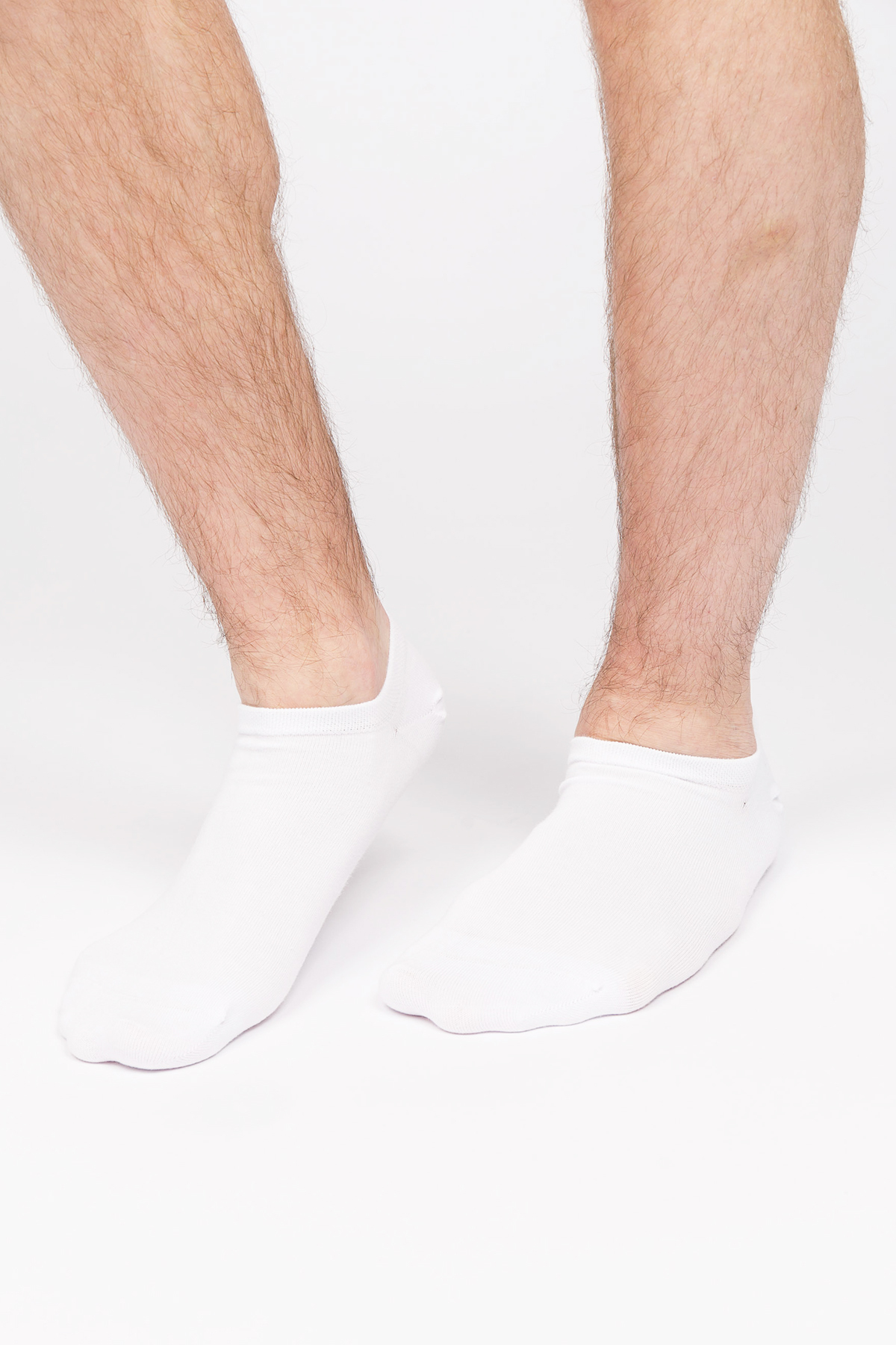 Paul Kenzie Unisex 3'lü Sneaker Çorap Seti - Whitey görsel 6