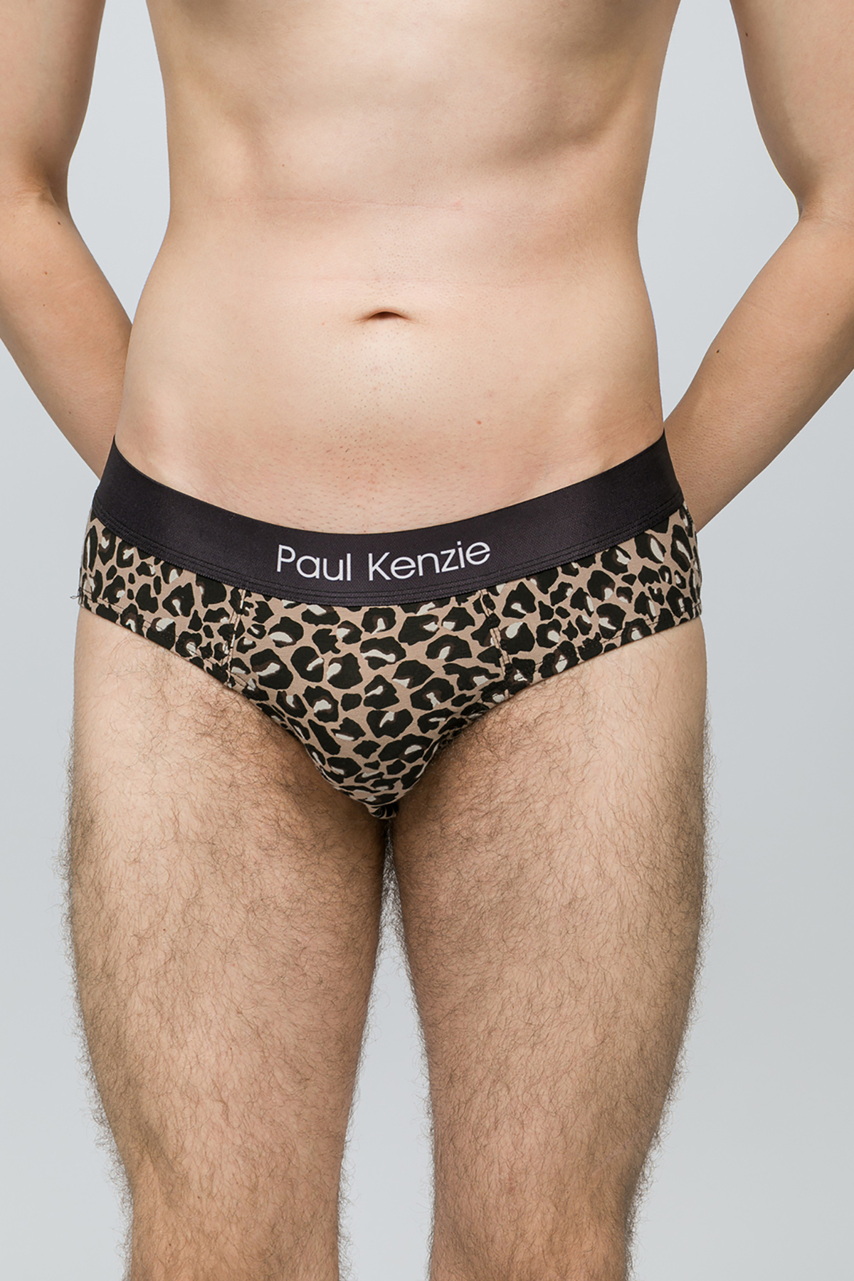 Paul Kenzie Erkek Slip Boxer - Leopard görsel 5