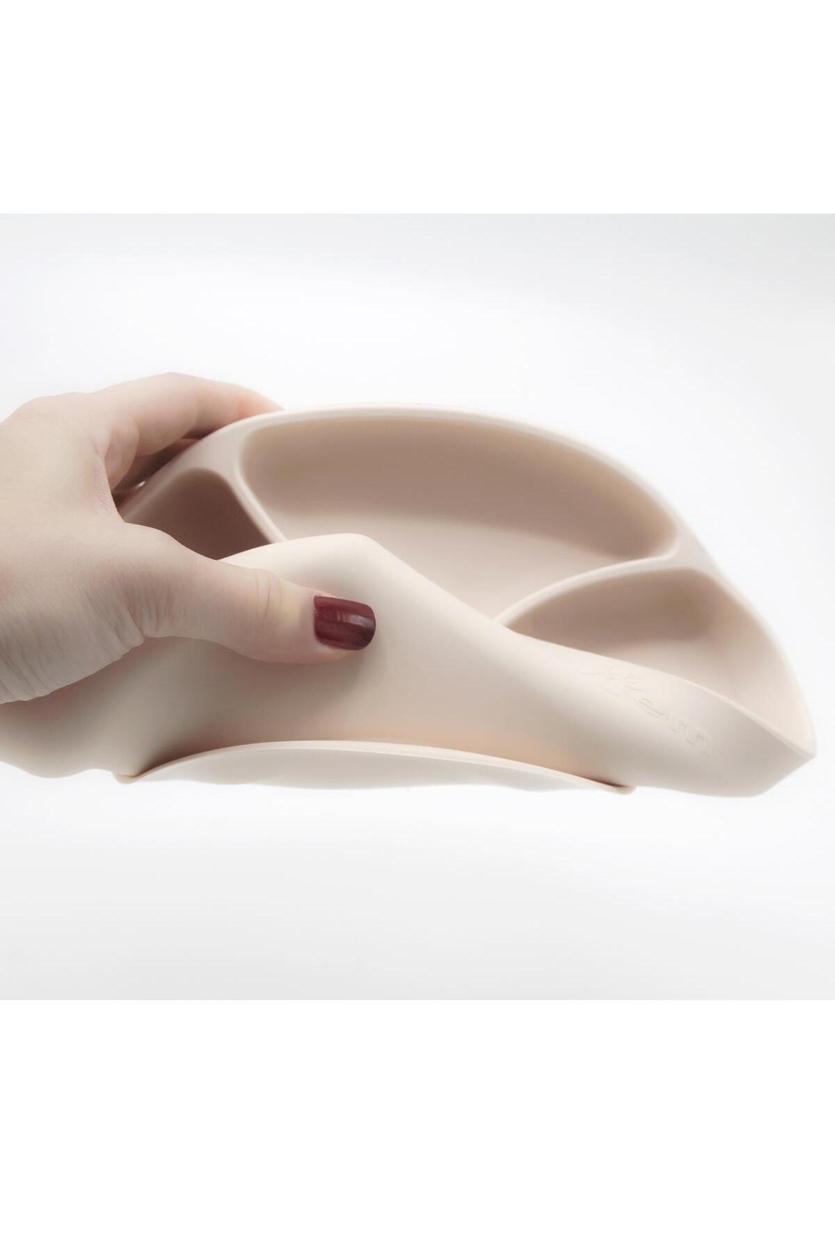 Babyjem Silikon Tabak - Ekru Standart fotoğrafı 6 (önizleme)