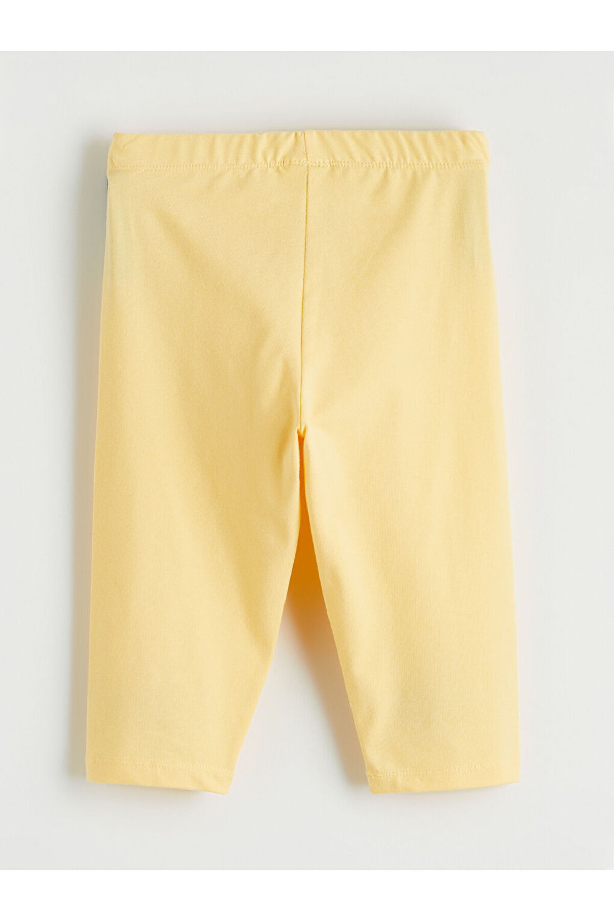 LC Waikiki Sarı Kız Çocuk Beli Lastikli Tayt fotoğrafı 3 (önizleme)