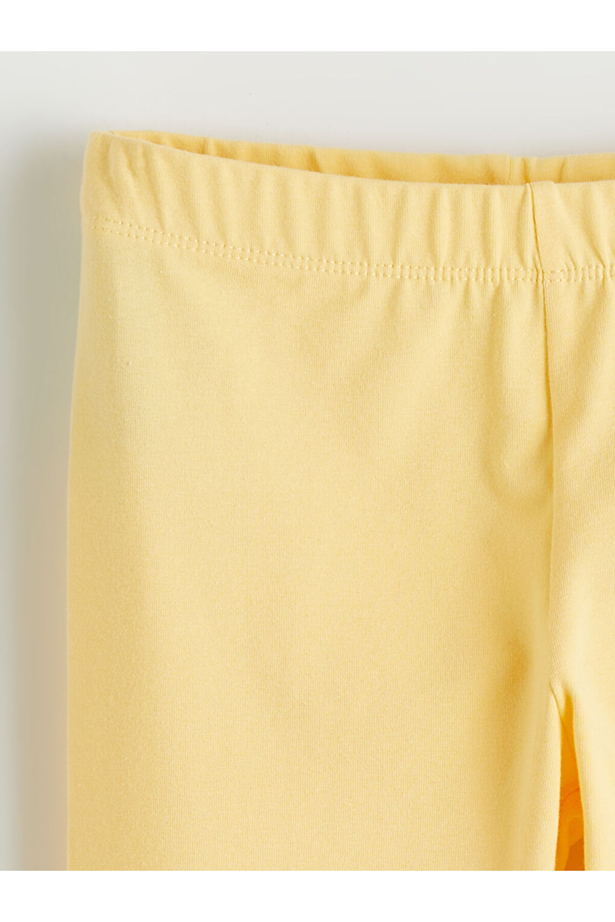 LC Waikiki Sarı Kız Çocuk Beli Lastikli Tayt fotoğrafı 2 (önizleme)