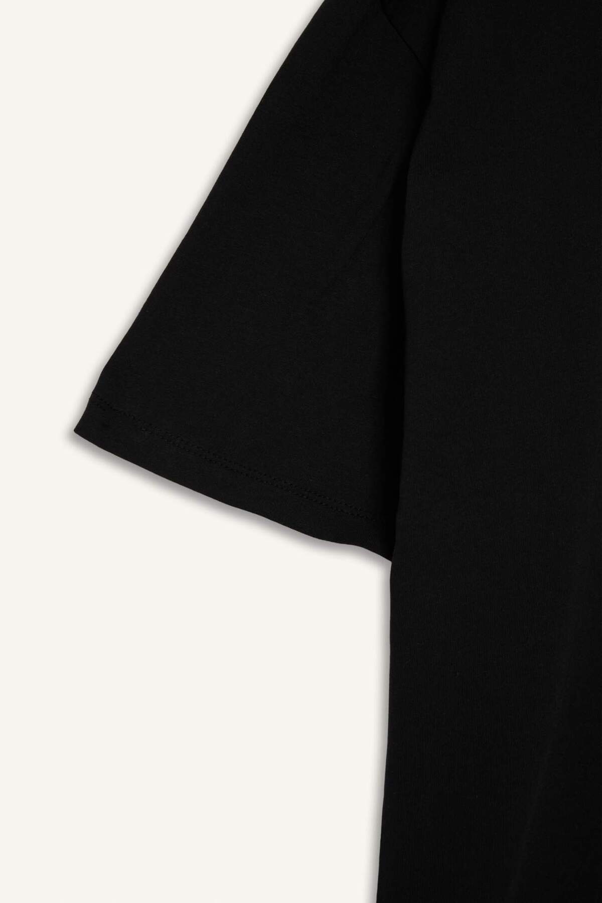 Defacto  %100 Pamuk Büyük Beden Tişört H2060AX26SP - Görsel 2