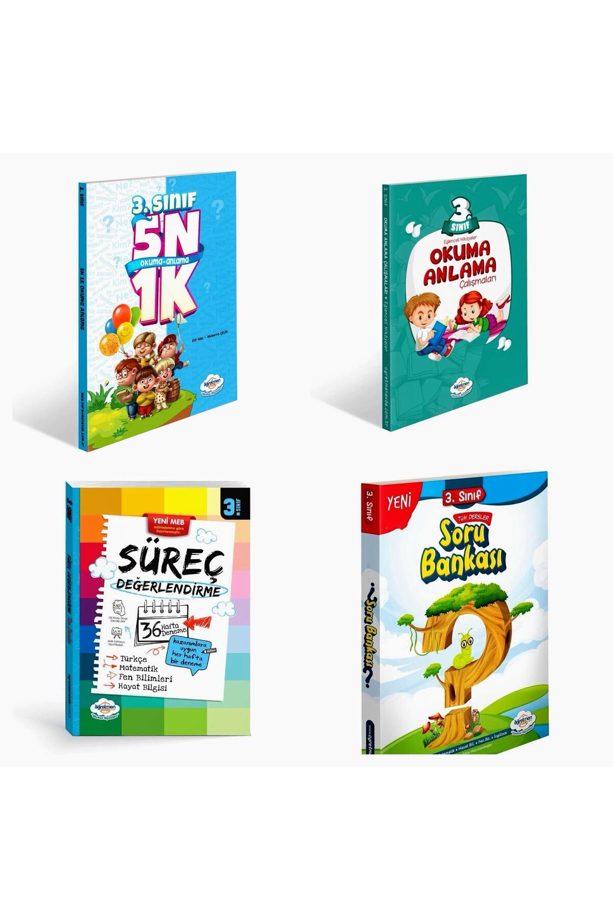Öğretmen Evde 3. sınıf tüm dersler + okuma anlama + süreç
