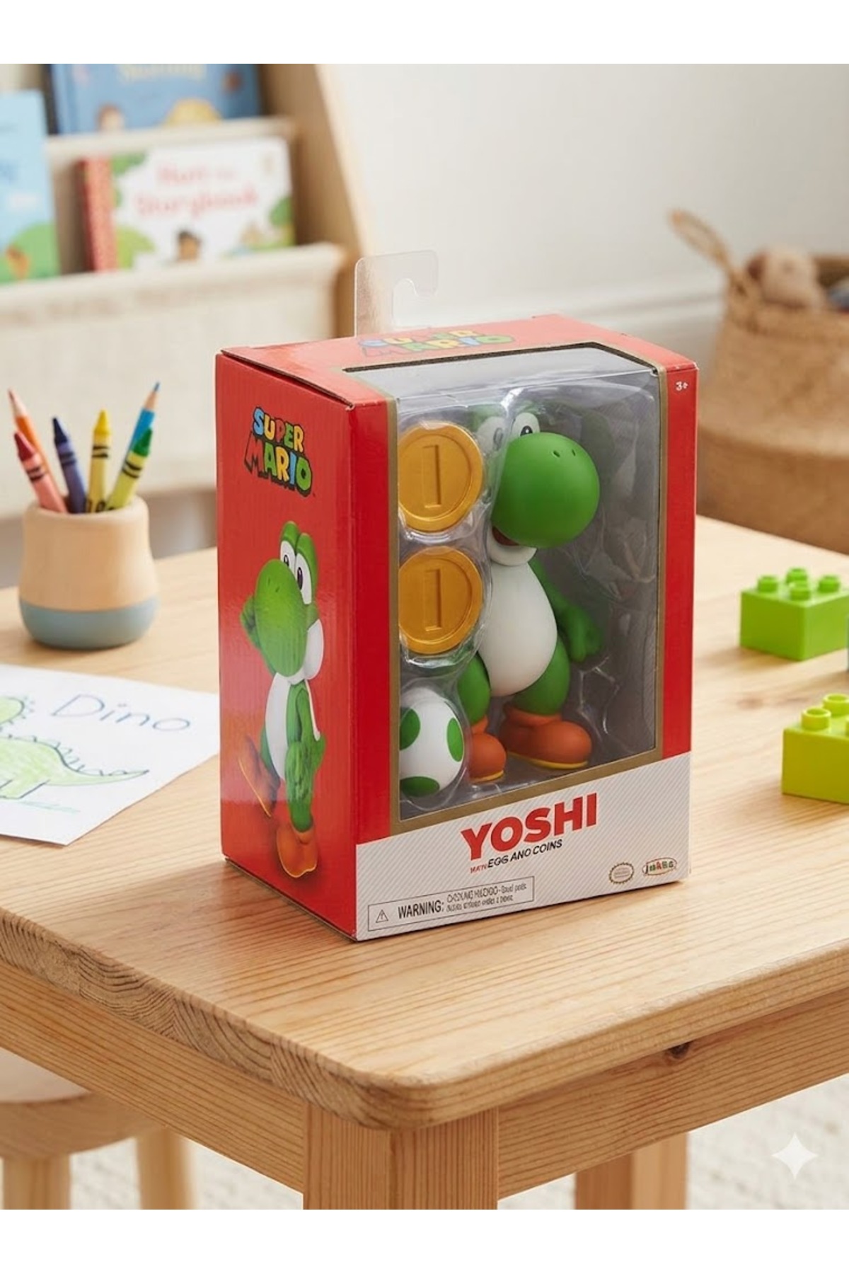 MariO様 Jakks Pacific Koleksiyoncu Kutusunda Nintendo Super Mario Figure