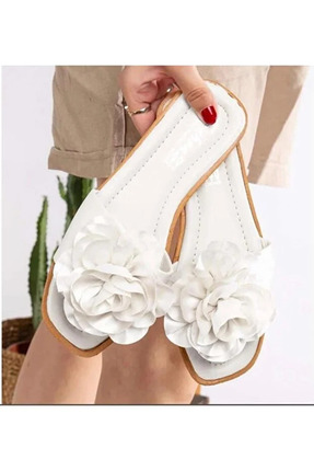 MODAMX Güllü Terlik Ev Terliği Günlük Çeyizlik Hediyelik Bohçalık Terlik Yeni...