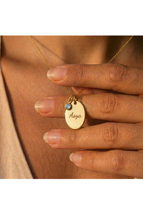 Soleildor 925 ayar Orijinal Gümüş Kişiye Özel Anneye Özel Kadınlara Özel İsim...