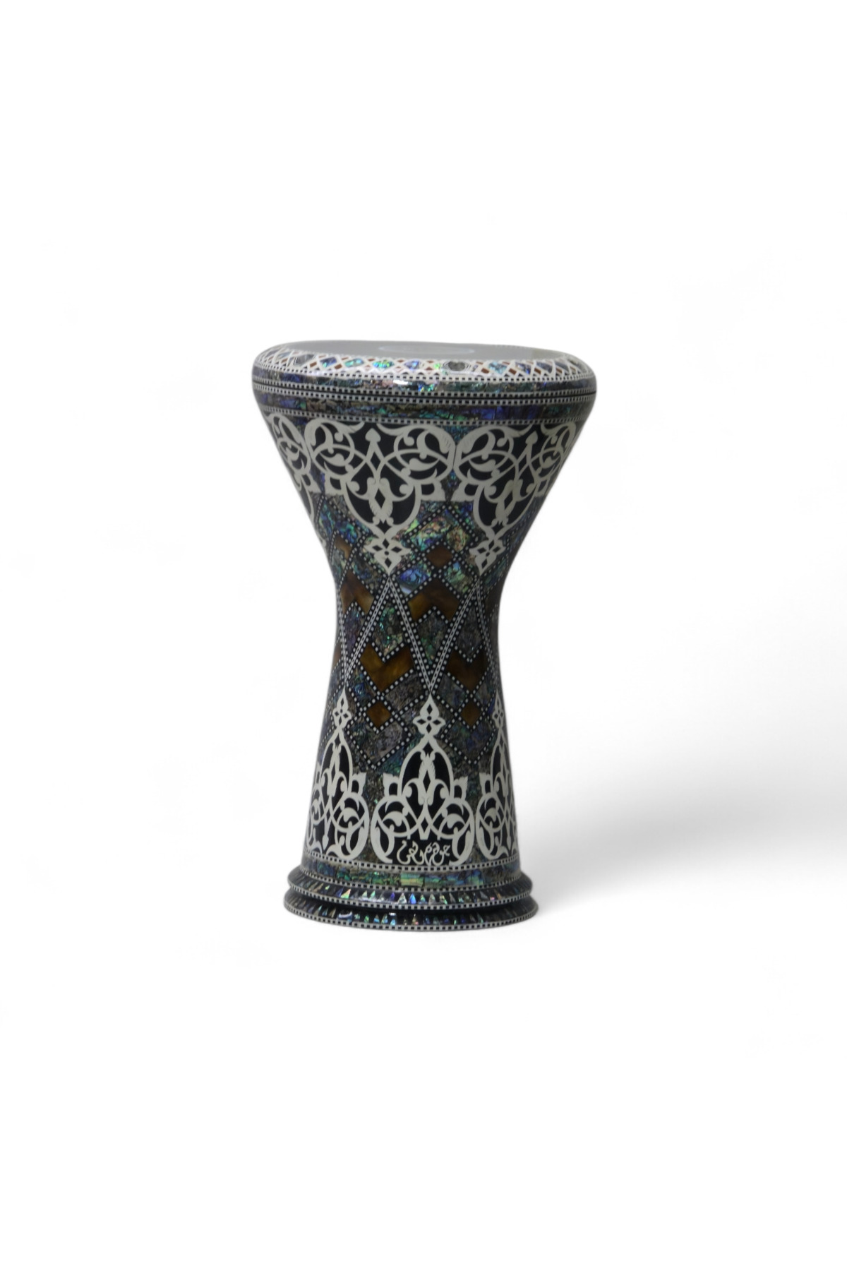 ÖMER PERCUSSİON Yeşil Sedefli Gawharet elfan Darbuka - Fiyatı