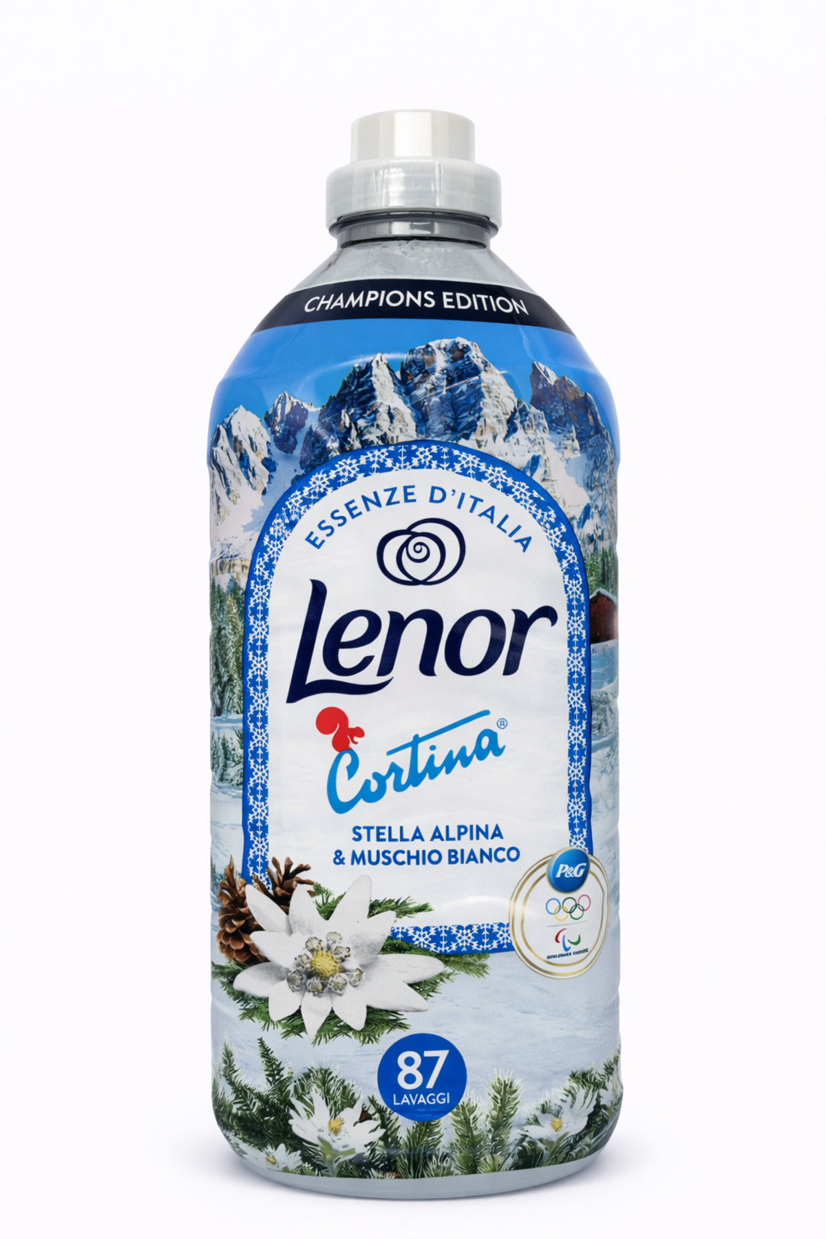 lenor Cortina Alp Çiçeği & Beyaz Misk Kokulu Çamaşır Yumuşatıcı 1.827 L ...