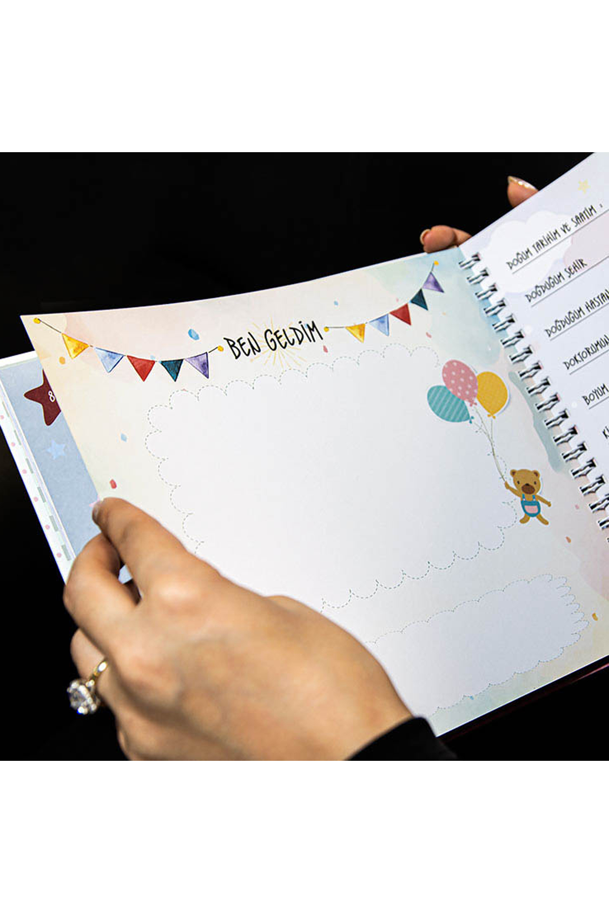 UMAYla hediyelik anne albüm bebek fotoğrafı 6 (önizleme)