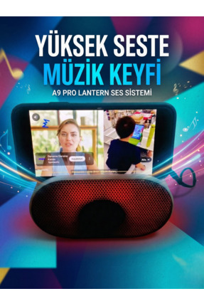 çınaroğlu avm Telefon Bölmeli Bluetooth Speaker Taşınabilir Ses Bombası Stere...