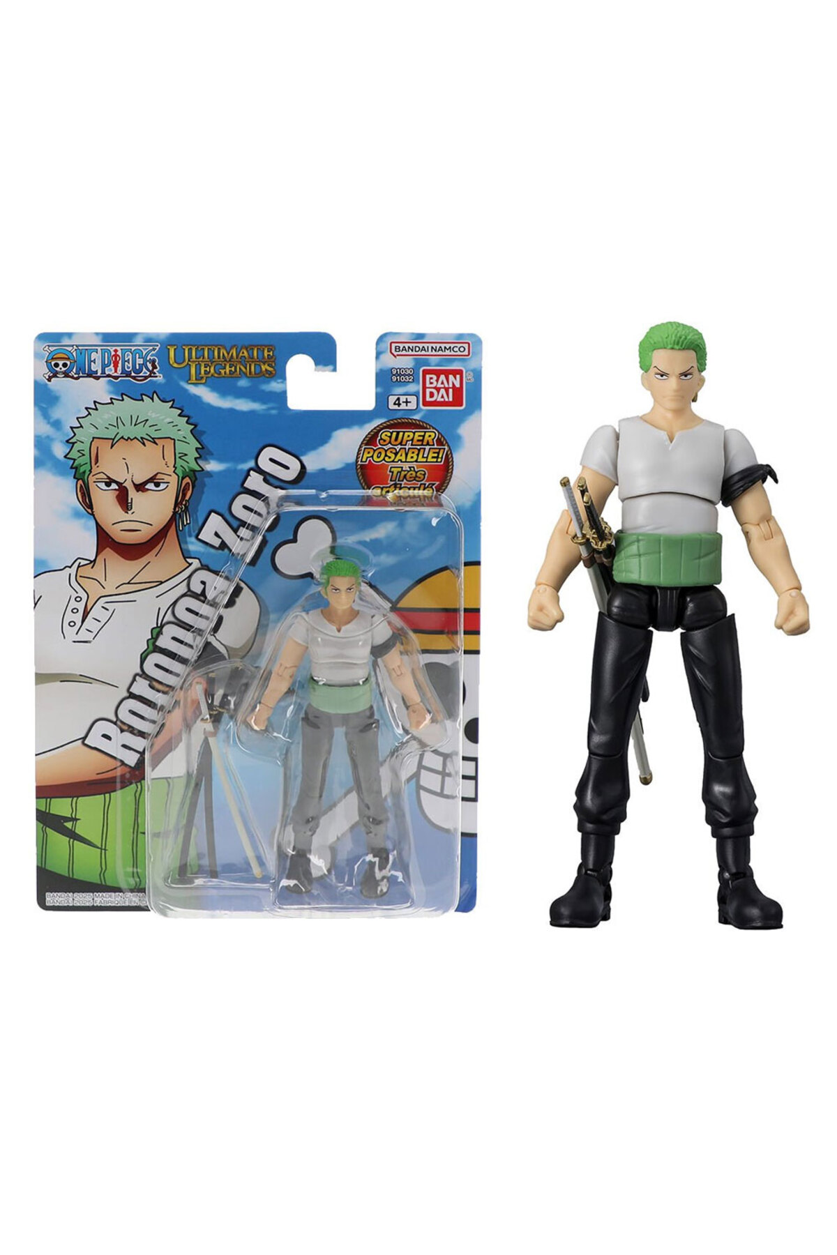 Genel Markalar Anime Heroes One Piece 13 cm One Piece Zoro Figür