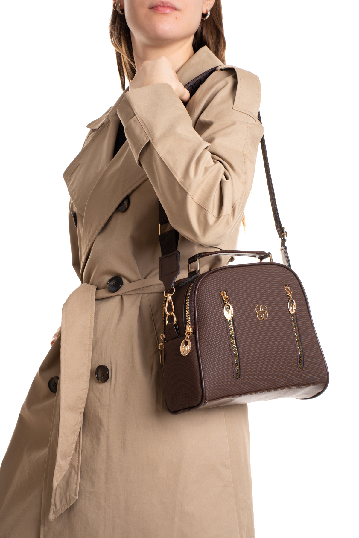 Women's Cloth Long Strap Hand and Shoulder Bag