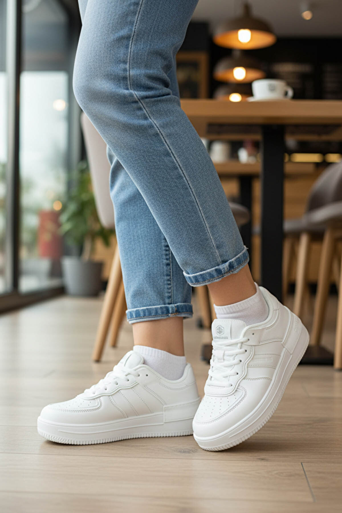 Lumberjack  FREYA WMN 6FX Beyaz Kadın Sneaker A102065461 - Görsel 2