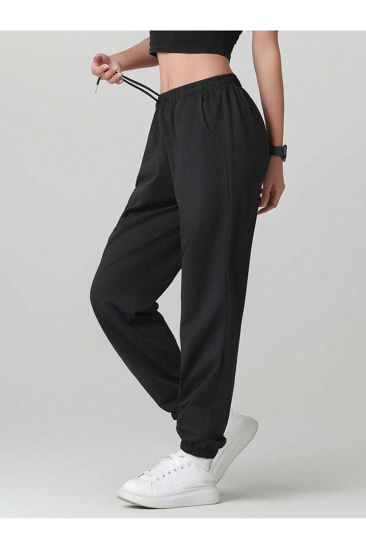 ZİYMO OVERSIZE UNISEX EŞOFMAN ALTI görsel 2