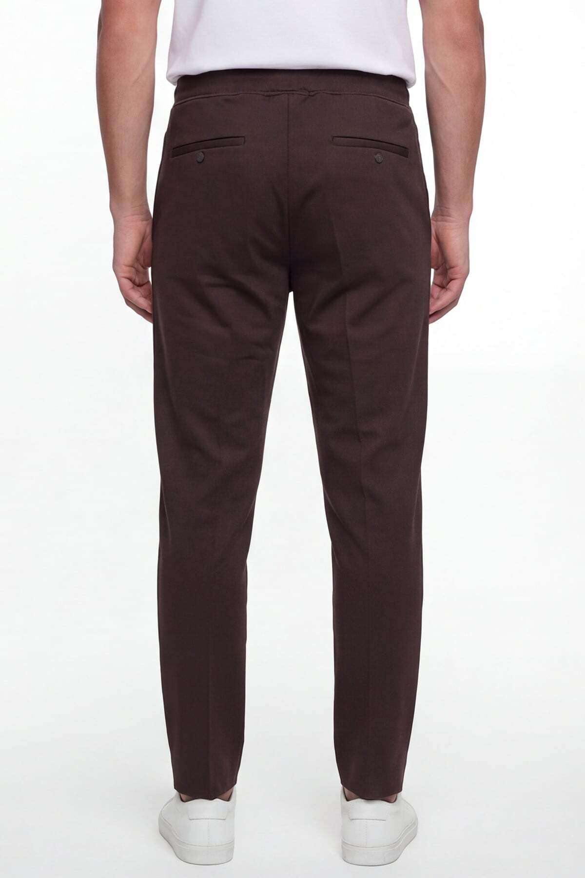 Sabri Özel  Koyu Kahve PANTOLON - Görsel 4