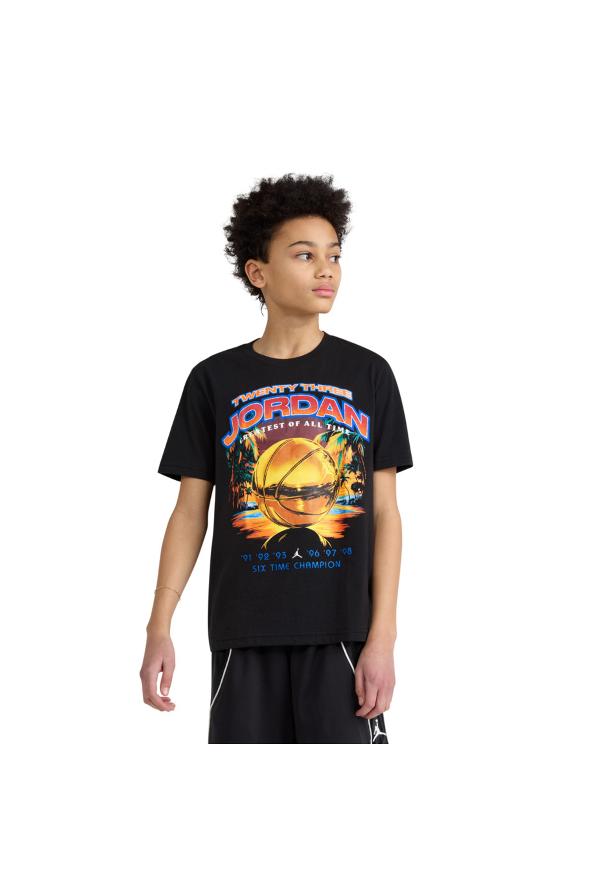 Nike JORDAN MJ VENICE BEACH HOOPS SS TEE ERKEK ÇOCUK TİŞÖRT 95F850