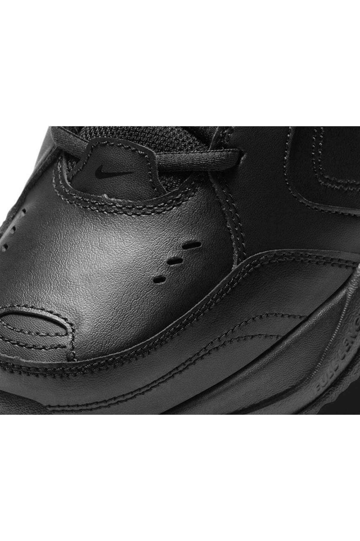 Nike Air Monarch IV Erkek Spor Ayakkabı 415445 001 SİYAH görsel 7