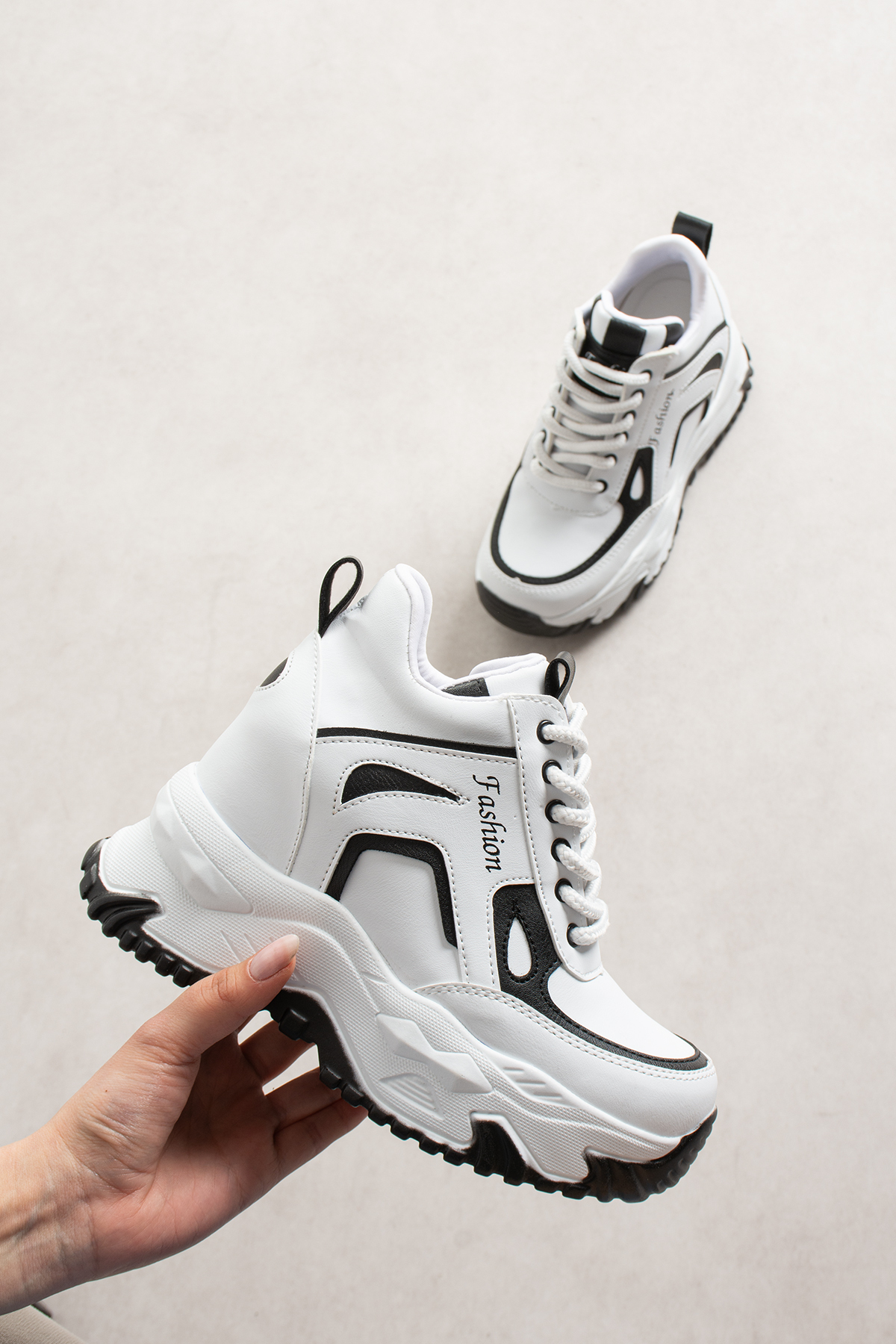 LEYDİ SHOES Zeyna Gizli Topuklu Spor görsel 3