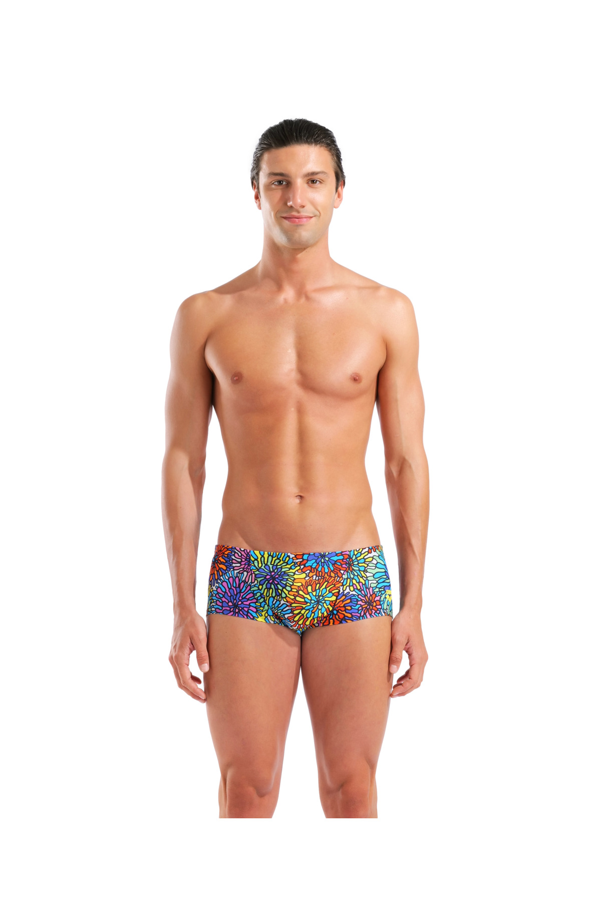 لباس شنا مردانه کوتاه کمر کوتاه مدل Garden Swim آرنا مایو ARENA