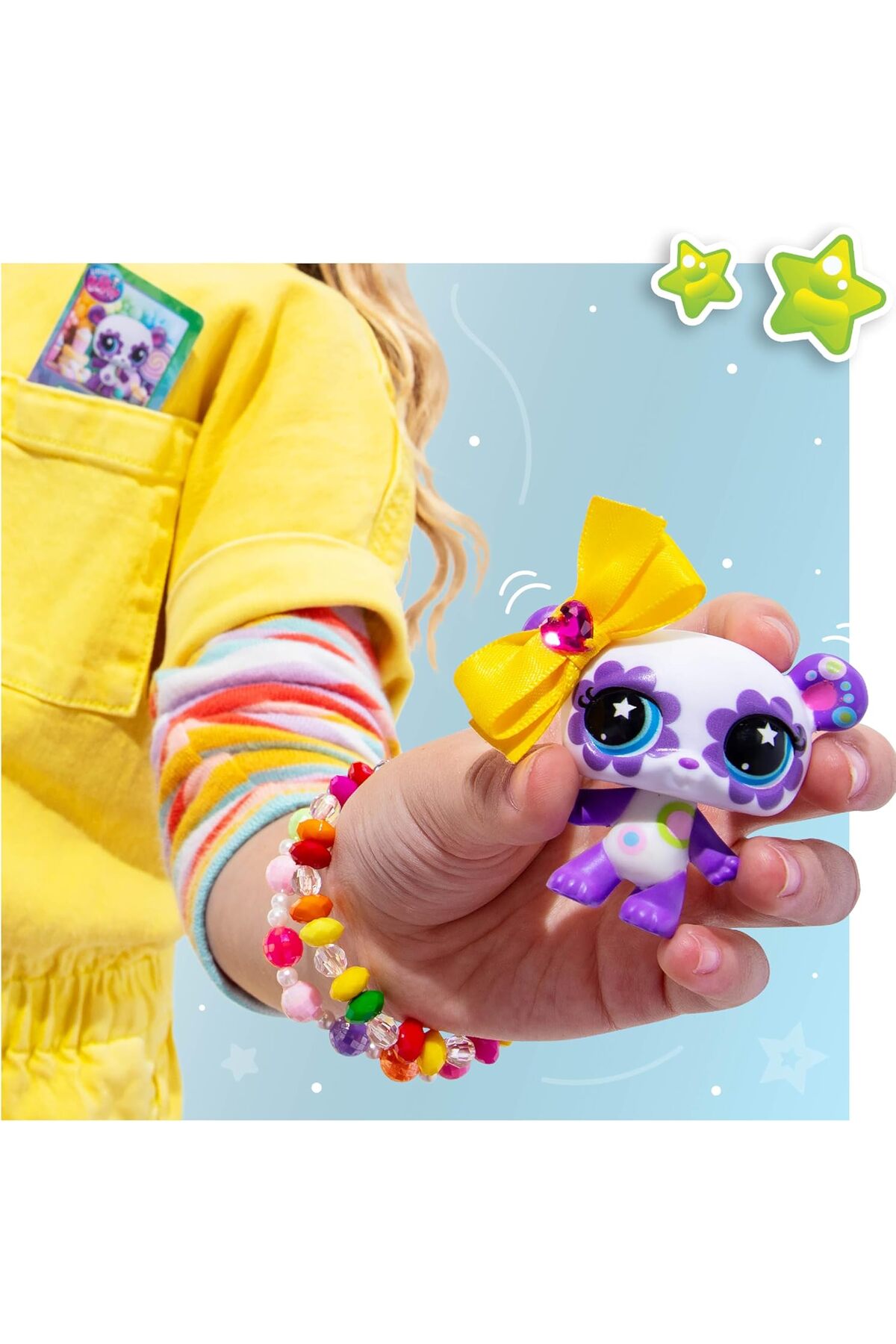 Cici Oyuncak Littlest Pet Shop Minişler LPS G7 #225 Purple Panda