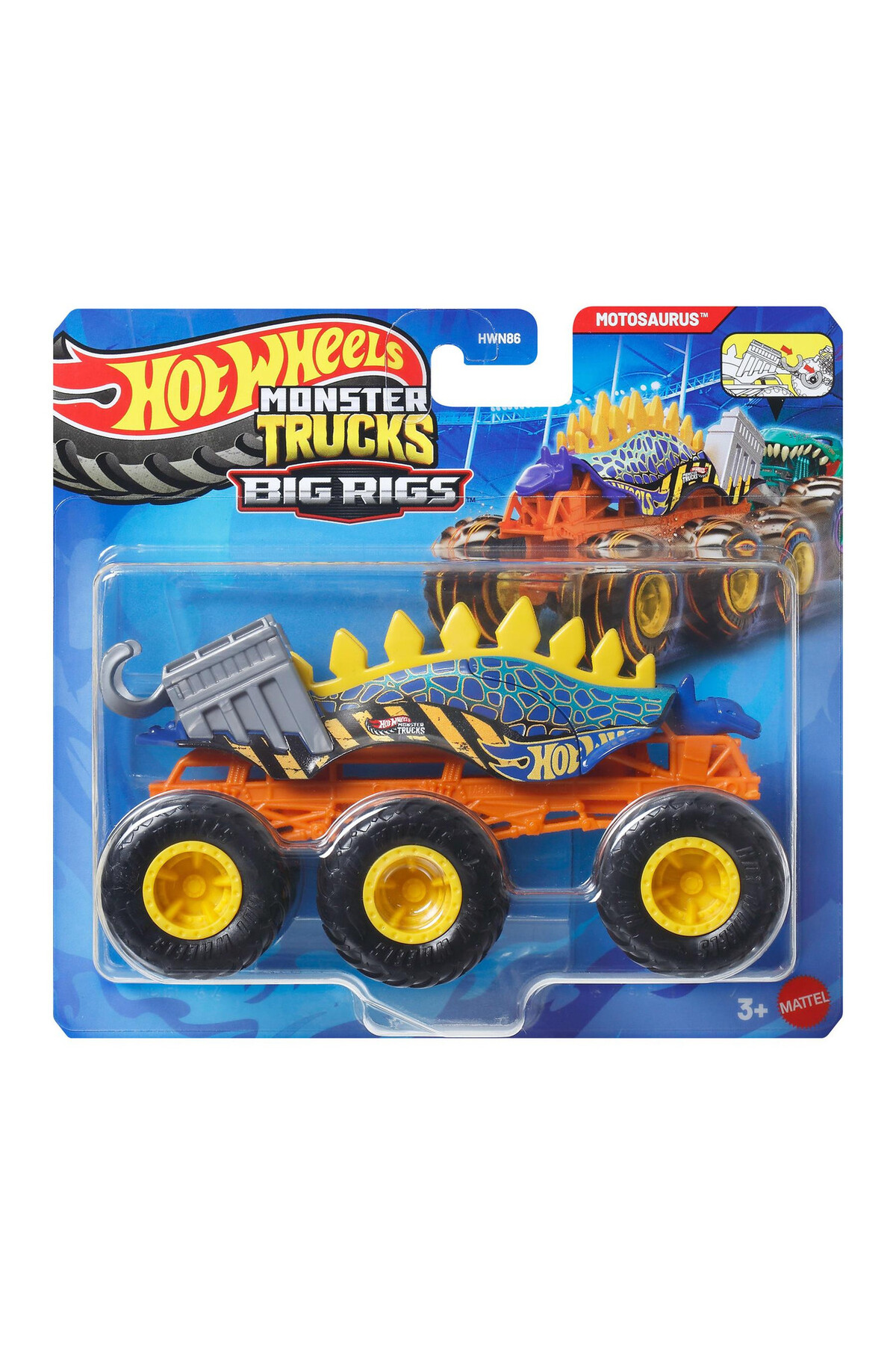 HOT WHEELS Monster Trucks Arabalar Motosaurus 1:64 - JCH43